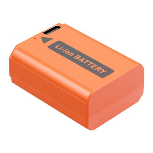 Smallrig 4965 NP-FW50 USB-C Rechargeable Camera Battery Orange