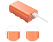 Smallrig NP-F550 4971 USB-C-n tölthető kamera akkumulátor, narancssárga