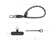 Smallrig 4990 Filmov Phone Wrist Strap Black