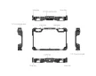 Smallrig 5030 Monitor Cage Kit for Atomos Shinobi II
