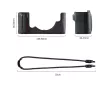 Smallrig 5095 Leather Case Kit for Nikon Z F (Black)
