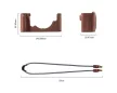 Smallrig 5096 Leather Case Kit for Nikon Z F (Brown)