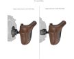 Smallrig 5161 Imagegrip Series Wooden Handle with NATO Clamp (Left side)