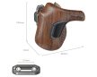 Smallrig 5161 Imagegrip Series Wooden Handle with NATO Clamp (Left side)