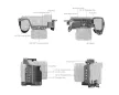 Smallrig 5198 Hawklock Quick Release Cage Kit for Sony A 7C II / 7CR