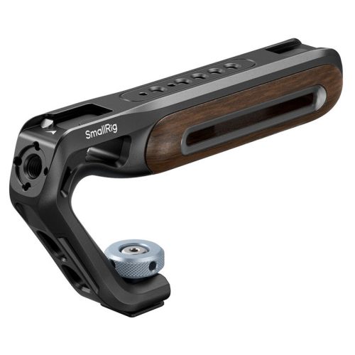 Smallrig 5250 Wooden Top Handle with Cold Shoe Mount