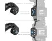 Smallrig 5252 Wooden Top Handle with 1/4''-20 and ARRI 3/8''-16 Locating Screw