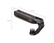 Smallrig 5252 Wooden Top Handle with 1/4''-20 and ARRI 3/8''-16 Locating Screw