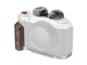   Smallrig 5261 L-Shape Mount Plate with Wooden Handle for Fujifilm X-M5 Silver