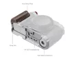Smallrig 5261 L-Shape Mount Plate with Wooden Handle for Fujifilm X-M5 Silver
