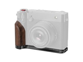   Smallrig 5266 L-Shape Mount Plate with Wooden Handle for Fujiflm GFX100RF Black