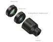 Smallrig 5334 2× Magnification Telephoto and Macro Lens Kit for Phones (T-Mount)
