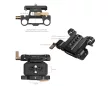 Smallrig 5365 Arca-Type Mount Plate Kit with 15mm Dual Rod Clamp