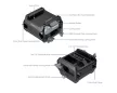 Smallrig 5366 Manfrotto-Type Mount Plate Kit with 15mm Dual Rod Clamp