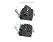Smallrig 5366 Manfrotto-Type Mount Plate Kit with 15mm Dual Rod Clamp