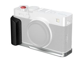   Smallrig 5447 L-Shaped Mount Plate with Silicone Handle for Fujifilm X-E5 Silver