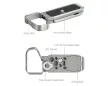 Smallrig 5482 Baseplate with Airtag Slot for Sony A7C II / A7CR Silver