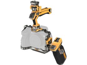   Smallrig 5518 Hawklock Quick Release Cage Kit for Sony A7R V/ A7 IV/ A7S III (ADV ED) (Bumblebee)