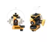 Smallrig 5520 Adjustable Monitor Support Compatible with Arri 3/8''-16 Screws (Bumblebee Edition)