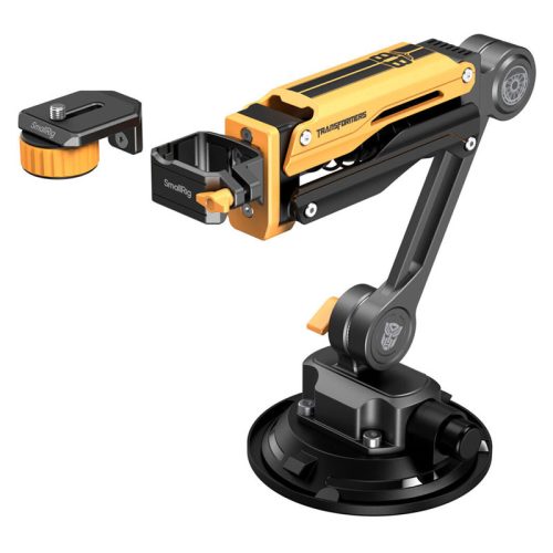 Smallrig 5528 Mini Shock Absorber Arm for DJI Osmo Pocket 3 / Gopro Hero13 / Insta360 X4 (Bumblebee)