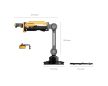 Smallrig 5528 Mini Shock Absorber Arm for DJI Osmo Pocket 3 / Gopro Hero13 / Insta360 X4 (Bumblebee)