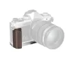 Smallrig 5563 L-Shaped Mount Plate with Wooden Handle for OM System OM-3