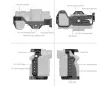 Smallrig 5599 Hawklock Cage kit for Sony A 7R V / 7 IV / 7S III / 1 / 7R IV Advanced Edition