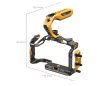 Smallrig 5608 Black Mamba Cage kit for Canon EOS R5 Mark II (Bumblebee Edition)
