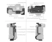 Smallrig 5623 Cage for Canon EOS R5 Mark II with BG-R20 Battery Grip