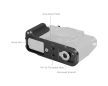 Smallrig 5663 L-Shaped Mount Plate with Silicone Handle for Fujifilm X-T30 / T30 II / T30 III Black