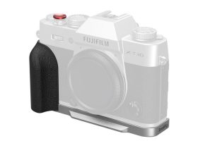   Smallrig 5664 L-Shaped Mount Plate with Silicone Handle for Fujifilm X-T30 / T30 II / T30 III Silver
