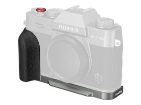   Smallrig 5665 L-Shaped Mount Plate W Silicone Handle for Fujifilm X-T30 / T30 II / T30 III Charcoal