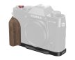 Smallrig 5666 L-Shaped Mount Plate with Wooden Handle for Fujifilm X-T30 / T30 II / T30 III Black