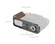 Smallrig 5668 L-Shaped Mount Plate with Wooden Handle for Fujifilm X-T30 / T30 II / T30 III Charcoal