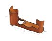 Smallrig 5670 Leather Half Case Kit for Fujifilm X-T30 / X-T30 II / X-T30 III Brown
