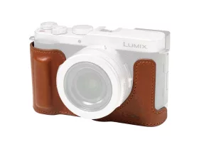   Smallrig 5699 bőr fél tok Panasonic Lumix L10 kamerához, barna