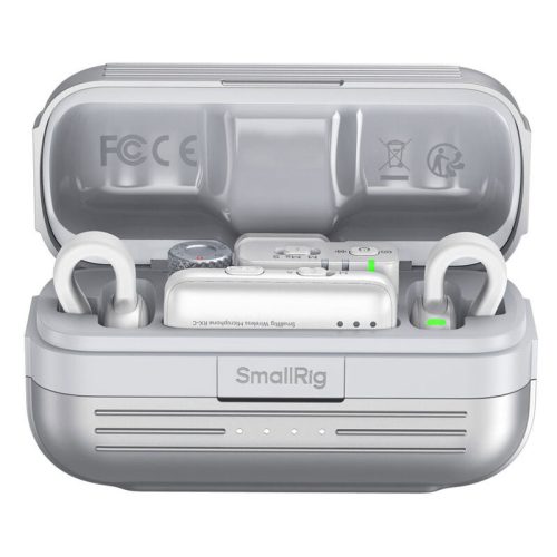 Smallrig 5716 S70 Wireless Microphone with Multi-device Compatibility (White)