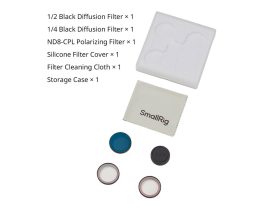   Smallrig 5789 1/2 & 1/4 Black Diffusion & ND8-CPL Polarizing Filter Kit for DJI Osmo Nano