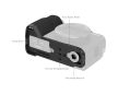Smallrig 5808 L-Shaped Mount Plate with Handle for Canon Powershot V1 (Black)