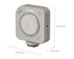 Smallrig 5820 Neo Mini LED Video Light P96 (Morandi Gray)