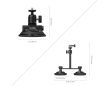 Smallrig 5843 Vehicle Suction Cup Support Kit for Action Cameras