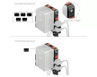 Smallrig 5881 intelligens V-Mount akkumulátor adapterlap 15 mm-es dupla rúdbilinccsel