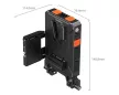 Smallrig 5881 intelligens V-Mount akkumulátor adapterlap 15 mm-es dupla rúdbilinccsel