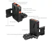 Smallrig 5899 intelligens V-Mount akkumulátor adapterlap Arca-Swiss kompatibilitással