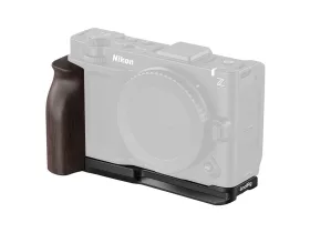   Smallrig 5906 L-Shaped Mount Plate with Wooden Handle for Nikon ZR