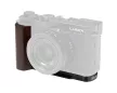 Smallrig 5942 L-alakú rögzítőtalp fa markolattal Panasonic Lumix L10 kamerához, fekete