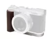 Smallrig 5943 L-alakú rögzítőtalp fa markolattal Panasonic Lumix L10 kamerához, ezüst