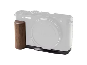   Smallrig 5945 L-Shaped Mount Plate with Wooden Handle for Panasonic S9