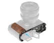 Smallrig 5945 L-Shaped Mount Plate with Wooden Handle for Panasonic S9