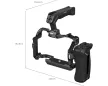 Smallrig 5958 Hawklock Quick Release Cage Kit for Canon EOS R6 III / R6 II (Advanced Edition)